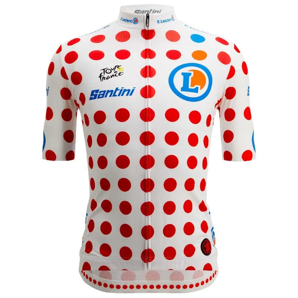 Джерси Santini Tour De France Polka Dot 2025 short sleeve, белый
Джерси Santini Tour De France Polka Dot 2025 short sleeve, белый
