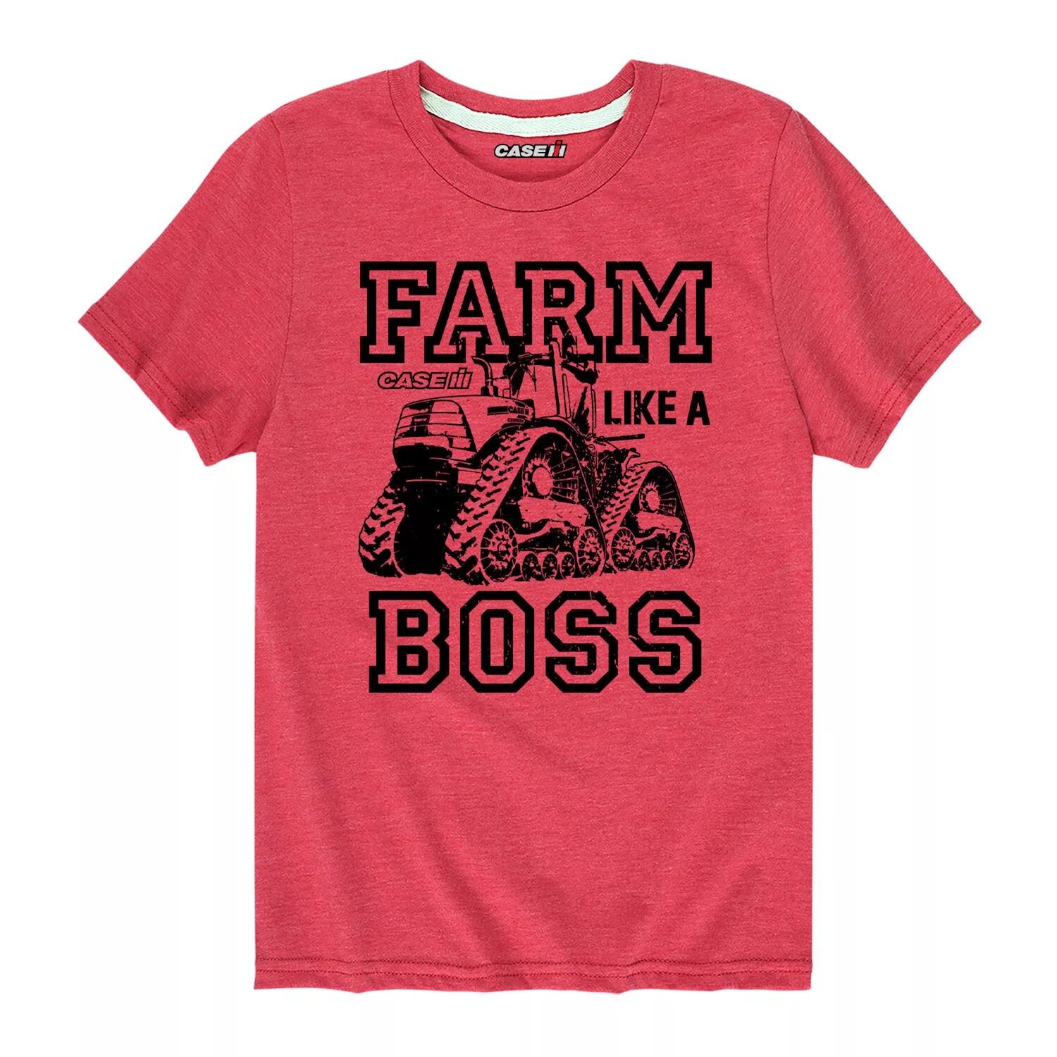 Футболка Case IH Farm Like A Boss для мальчиков 8–20 лет с рисунком Licensed Character, красный
Футболка Case IH Farm Like A Boss для мальчиков 8–20 лет с рисунком Licensed Character, красный