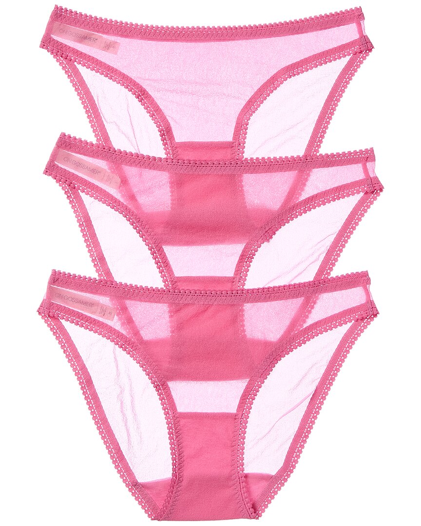 OnGossamer 3 упаковки Боксеры On Gossamer, розовый
OnGossamer 3 упаковки Боксеры On Gossamer, розовый