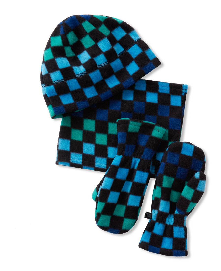 Детский уютный флисовый комплект: шапка, шарф и перчатки Lands' End, Gradient check/midnight blue
Детский уютный флисовый комплект: шапка, шарф и перчатки Lands' End, Gradient check/midnight blue