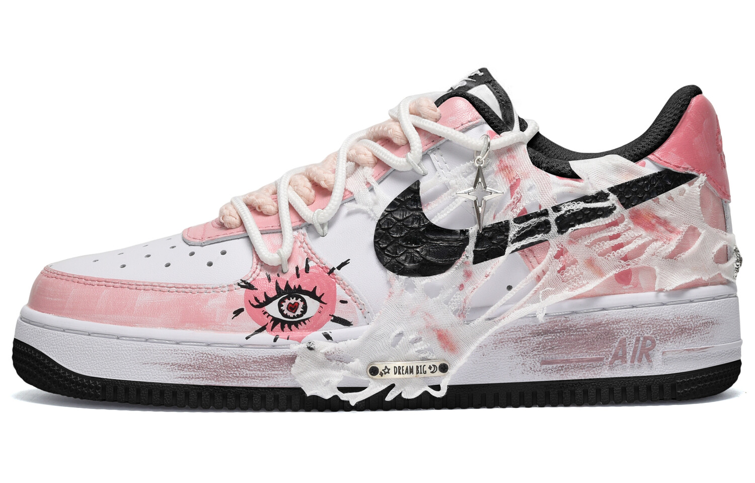 Кроссовки Nike Air Force 1 Skateboarding Shoes Women's Low-top Pink/ Black, черный
Кроссовки Nike Air Force 1 Skateboarding Shoes Women's Low-top Pink/ Black, черный