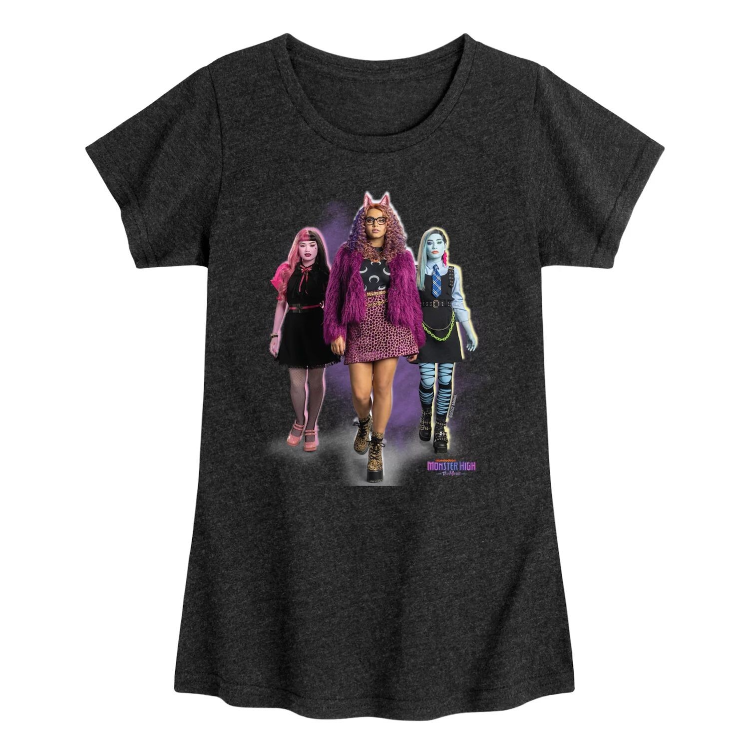Футболка с рисунком Monster High: The Movie Walking Pose для девочек 7–16 лет Licensed Character, черный
Футболка с рисунком Monster High: The Movie Walking Pose для девочек 7–16 лет Licensed Character, черный