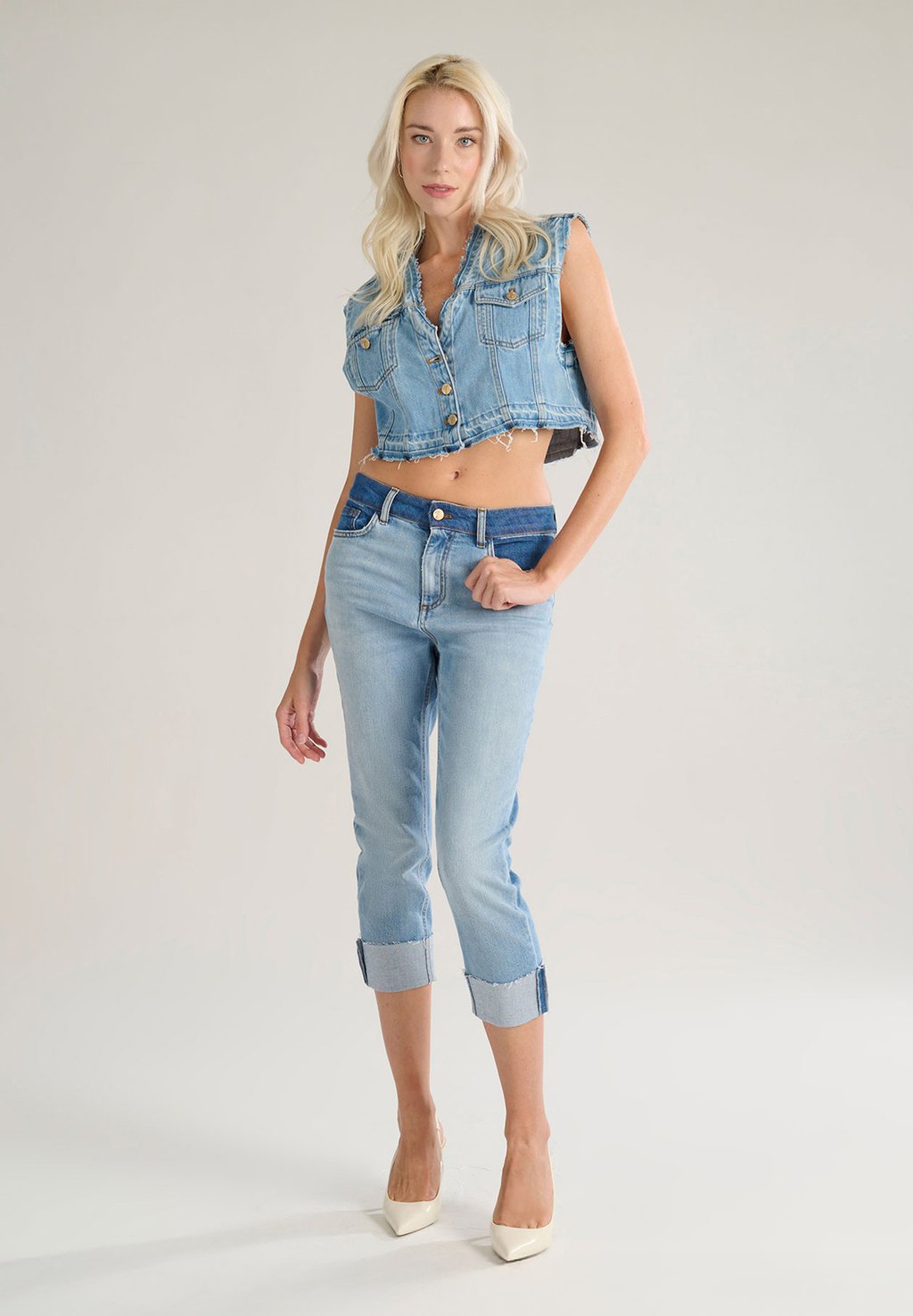 Джинсы облегающего кроя Manila Grace, светло-голубой
Джинсы облегающего кроя Manila Grace, светло-голубой