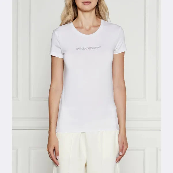 Футболка стандартного кроя Emporio Armani, белый 
Футболка стандартного кроя Emporio Armani, белый