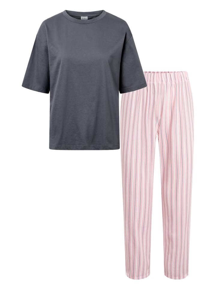 Пижама Rösch Sleep & Relax, серый 
Пижама Rösch Sleep & Relax, серый