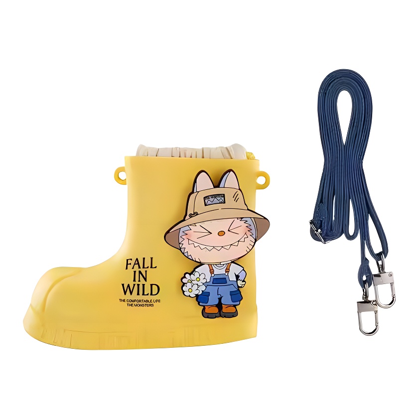 POP MART Желтая унисекс поясная сумка, Yellow
POP MART Желтая унисекс поясная сумка, Yellow