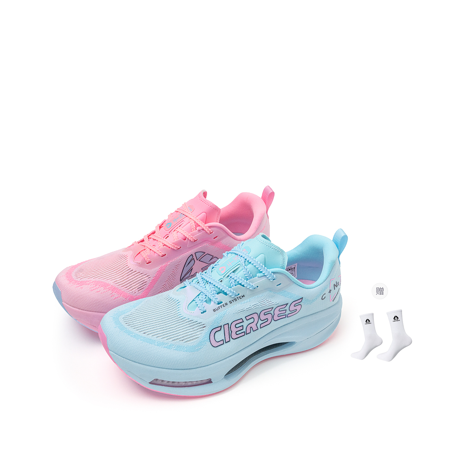 Беговые кроссовки Unisex Low top Mismatched CIERSES, синий/розовый
Беговые кроссовки Unisex Low top Mismatched CIERSES, синий/розовый