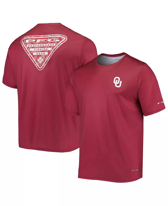 Мужская футболка Oklahoma Sooners Terminal Tackle Omni-Shade цвета малиновый Columbia
Мужская футболка Oklahoma Sooners Terminal Tackle Omni-Shade цвета малиновый Columbia