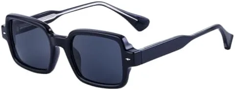 Солнцезащитные очки в стиле ретро с заклепками для женщин, прямоугольные, модные, для мужчин, с защитой от УФ-излучения UV400. 2026 год MTZJH, Glossy Black Grey
Солнцезащитные очки в стиле ретро с заклепками для женщин, прямоугольные, модные, для мужчин, с защитой от УФ-излучения UV400. 2026 год MTZJH, Glossy Black Grey