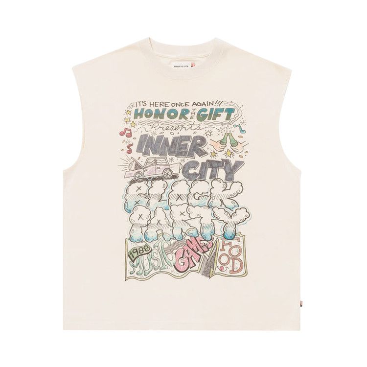 Топ Honor The Gift Block Party Cut-Off, Bone
Топ Honor The Gift Block Party Cut-Off, Bone