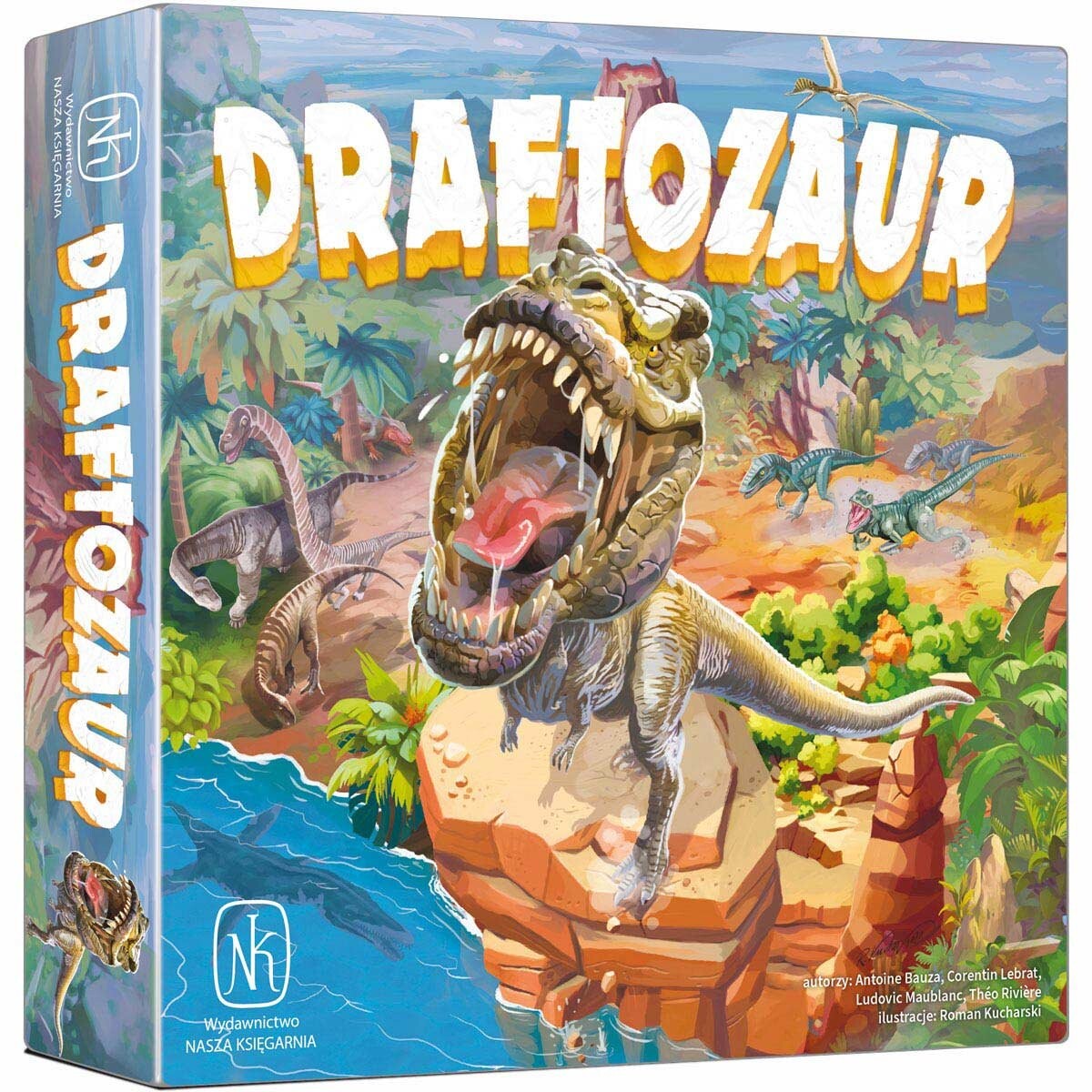 Настольная игра Draftosaur Nasza Księgarnia 
Настольная игра Draftosaur Nasza Księgarnia
