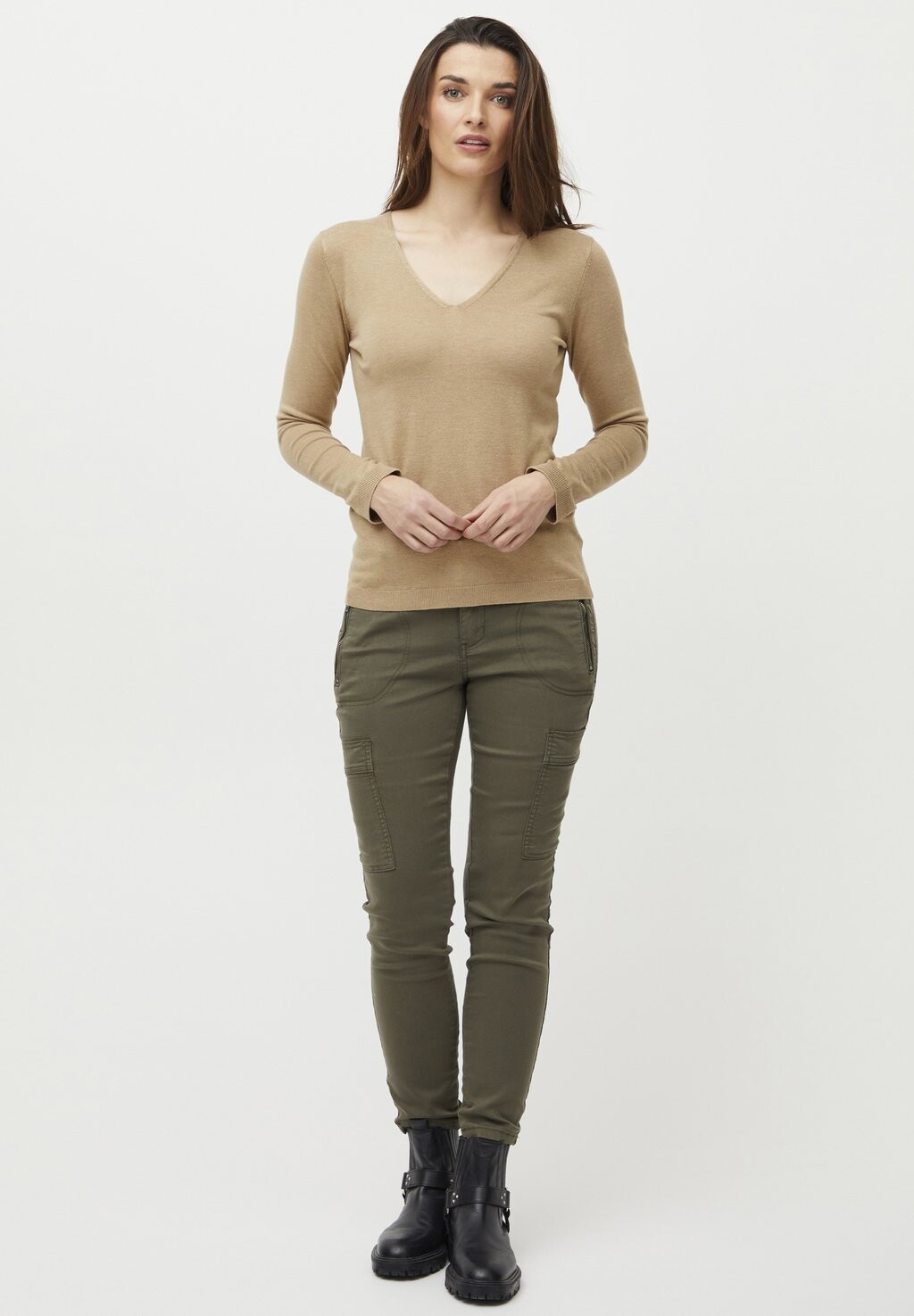 Джемпер SARA PULZ, коричневый 
Джемпер SARA PULZ, коричневый