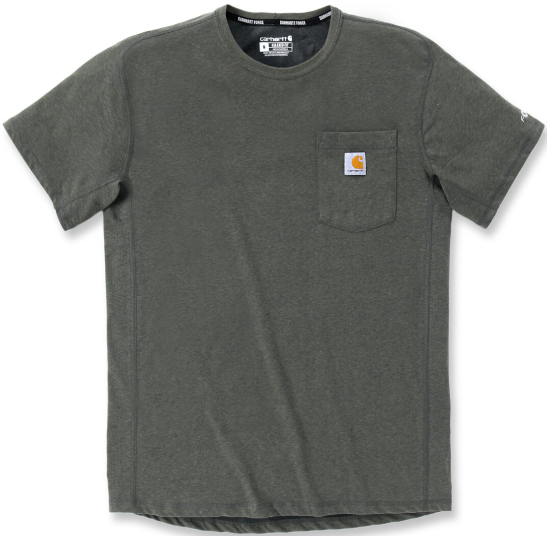 Футболка Carhartt Force Relaxed Fit Midweight Short Sleeve Pocket T-Shirt, темно-зеленый
Футболка Carhartt Force Relaxed Fit Midweight Short Sleeve Pocket T-Shirt, темно-зеленый