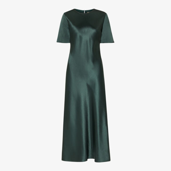 Атласное платье миди Avery Twist-Design Whistles, зеленый
Атласное платье миди Avery Twist-Design Whistles, зеленый