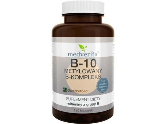 Medverita, БАД, метилированный В-комплекс B-10, 120 капсул
Medverita, БАД, метилированный В-комплекс B-10, 120 капсул