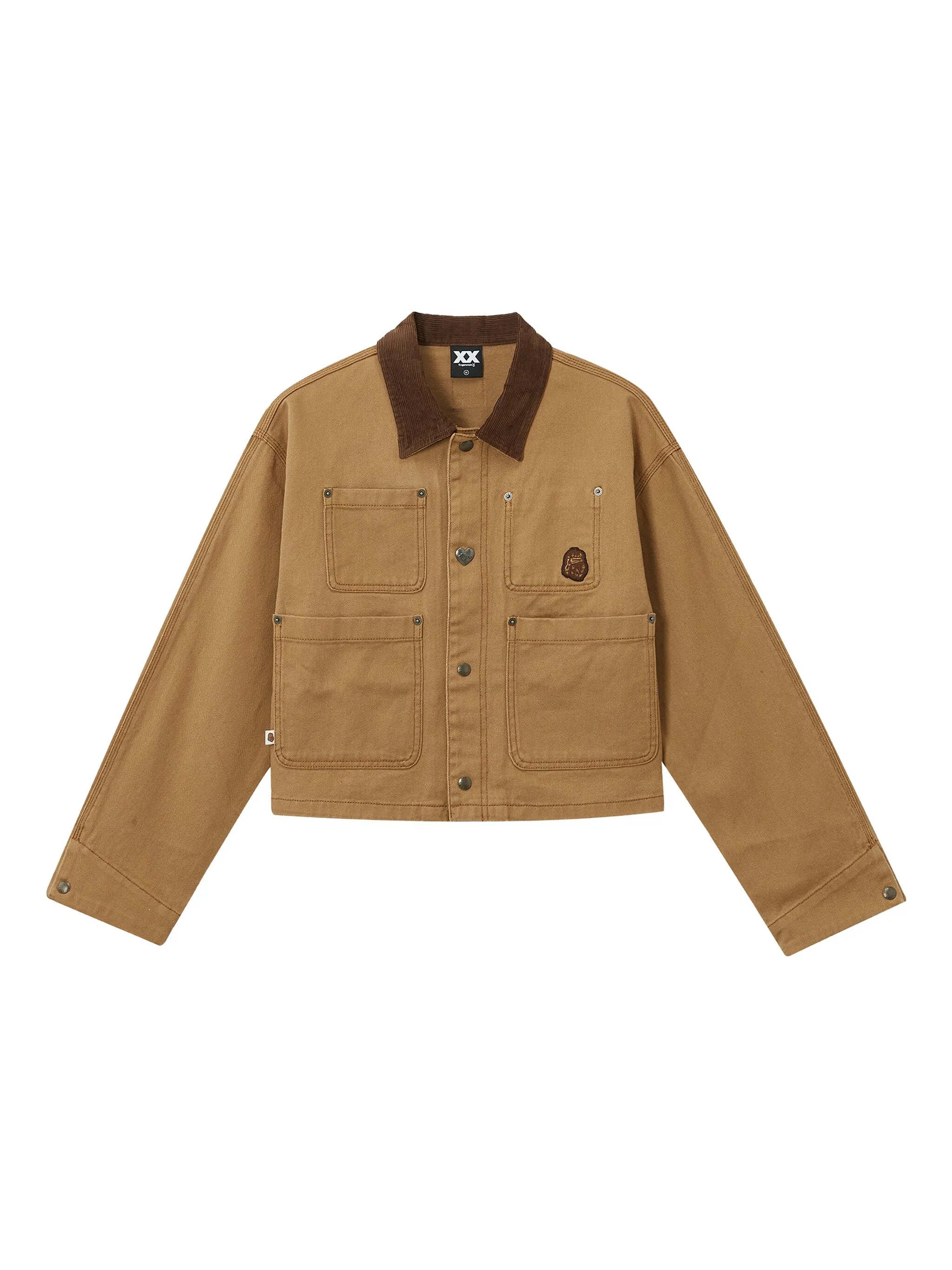 Куртка с вельветовым воротником Fingercroxx, коричневый
Куртка с вельветовым воротником Fingercroxx, коричневый