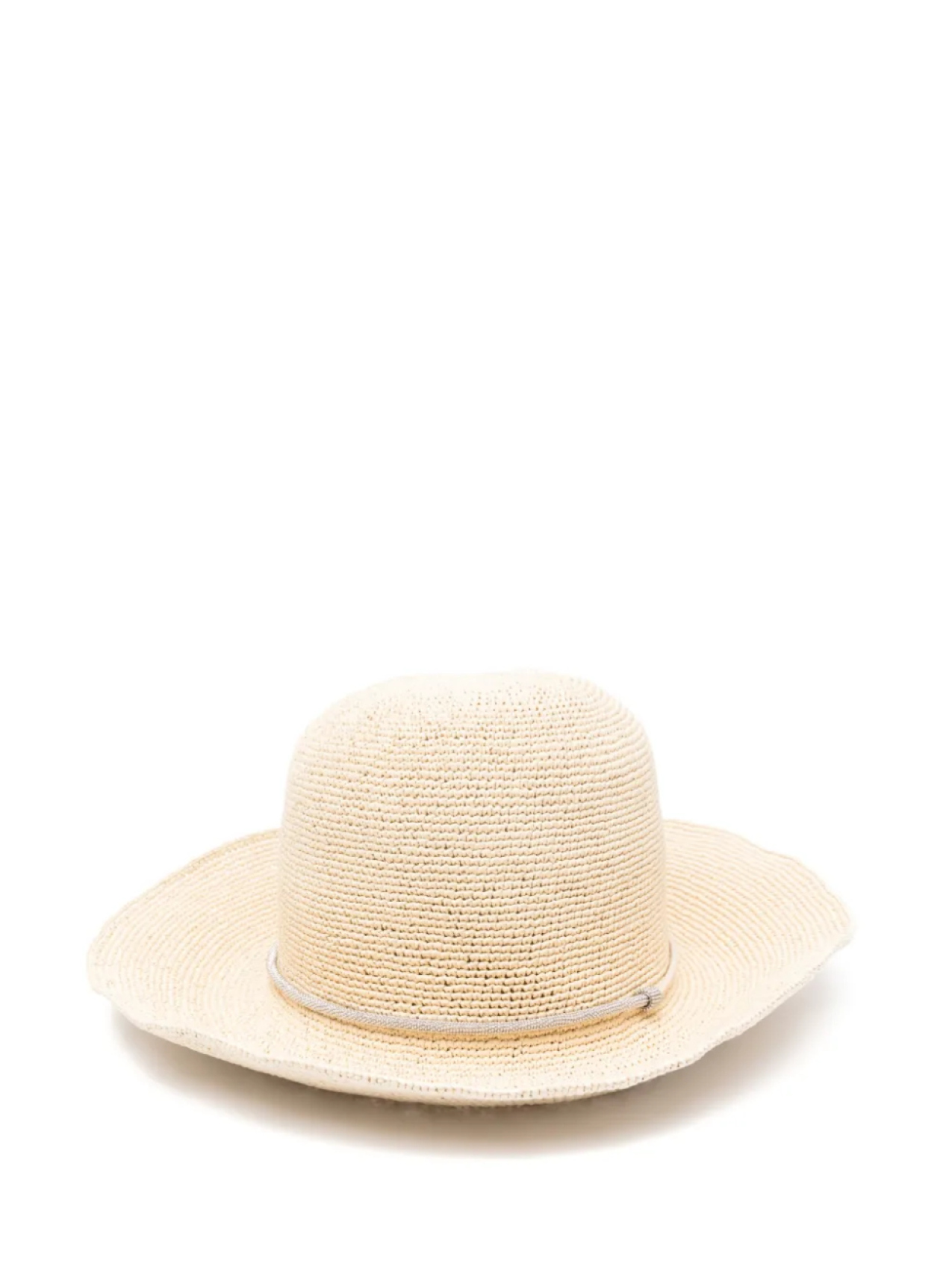 Вязаная крючком шляпа от солнца Peserico, нейтральный
Вязаная крючком шляпа от солнца Peserico, нейтральный