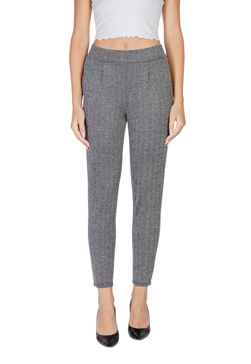 Брюки женские ICHI зауженные, серый
Брюки женские ICHI зауженные, серый