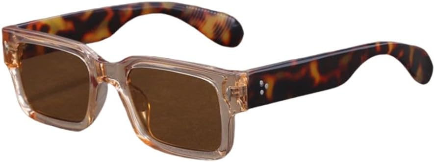 Модные солнцезащитные очки контрастных цветов для женщин, ретро-очки с леопардовым принтом и градиентом, защита от УФ-излучения UV400 для мужчин, трендовые панк-очки с заклепками TYUVIVO, Green Grey
Модные солнцезащитные очки контрастных цветов для женщин, ретро-очки с леопардовым принтом и градиентом, защита от УФ-излучения UV400 для мужчин, трендовые панк-очки с заклепками TYUVIVO, Green Grey