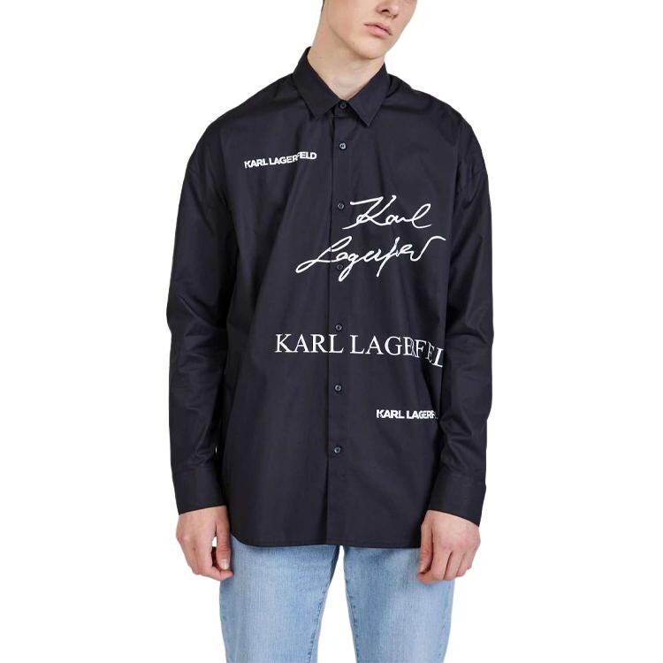 KARL LAGERFELD Мужская рубашка, цвет Black
KARL LAGERFELD Мужская рубашка, цвет Black