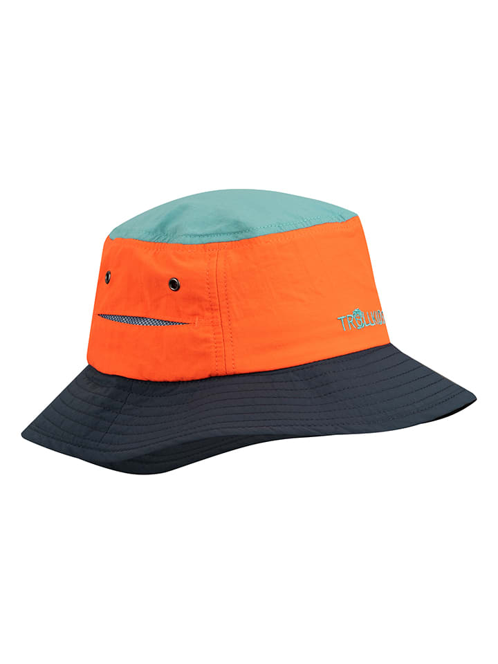 Trollkids Шляпа от солнца "Троллфьорд" синего/оранжевого цвета
Trollkids Шляпа от солнца "Троллфьорд" синего/оранжевого цвета