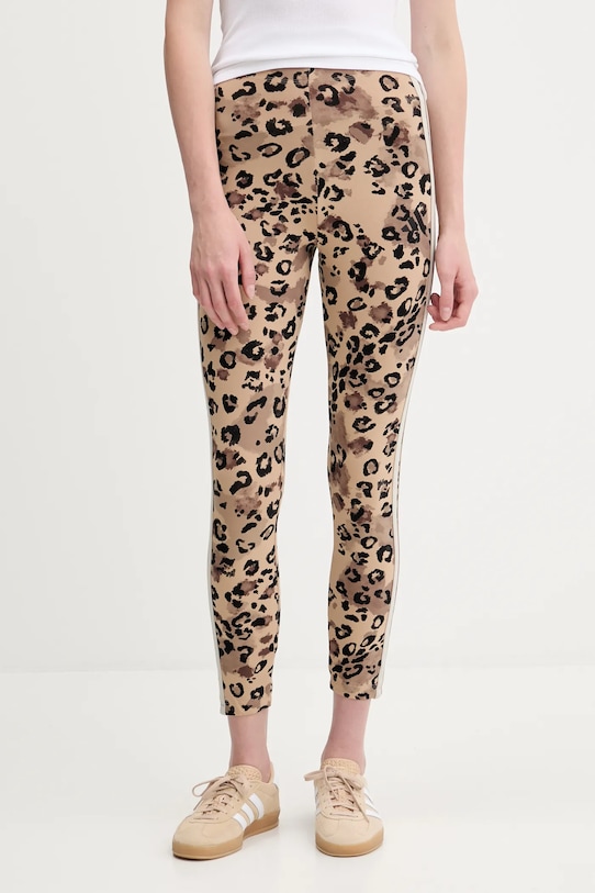 Леггинсы Animal Adidas, бежевый 
Леггинсы Animal Adidas, бежевый