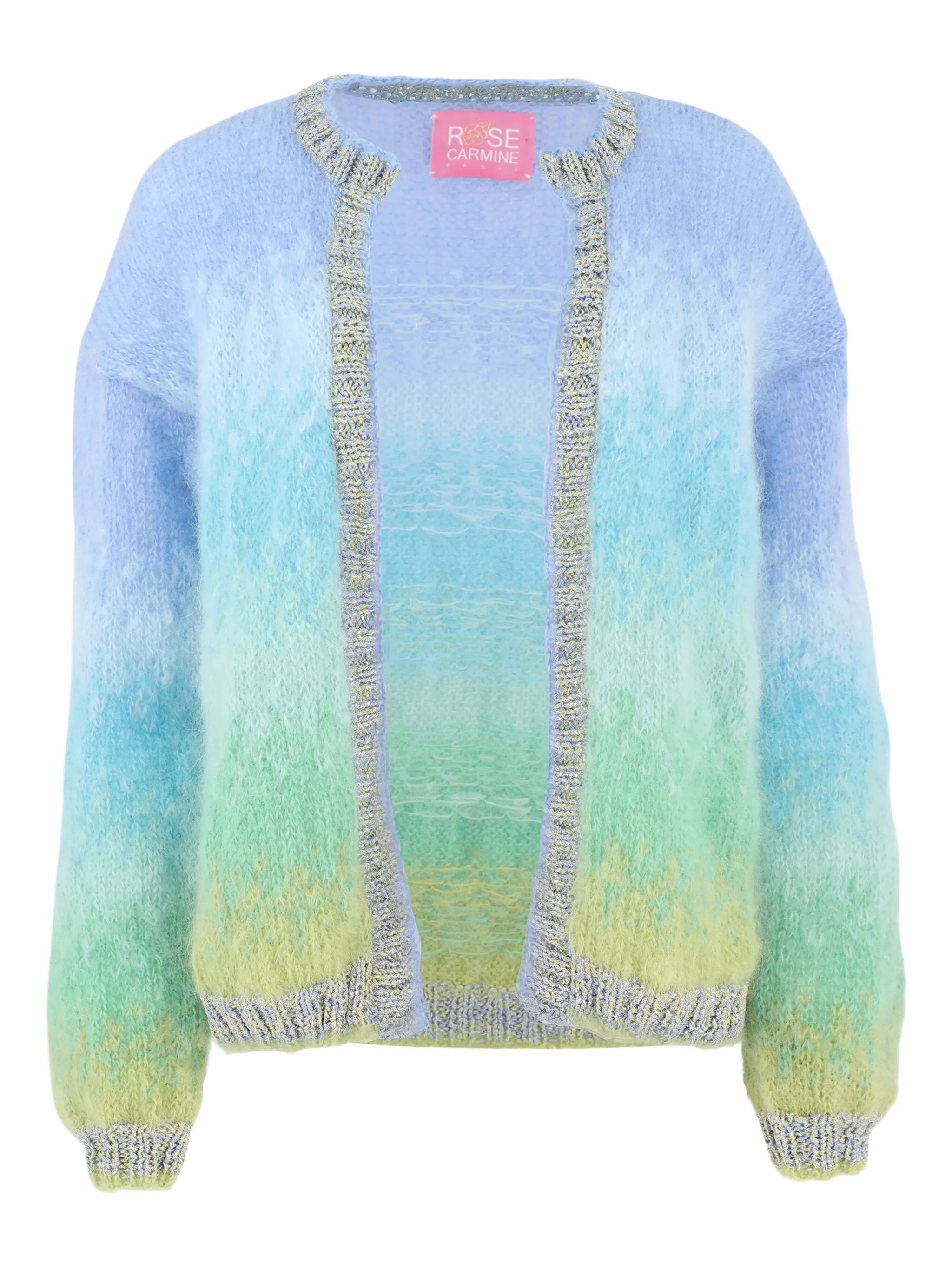 Кардиган с эффектом омбре Rose Carmine, синий
Кардиган с эффектом омбре Rose Carmine, синий