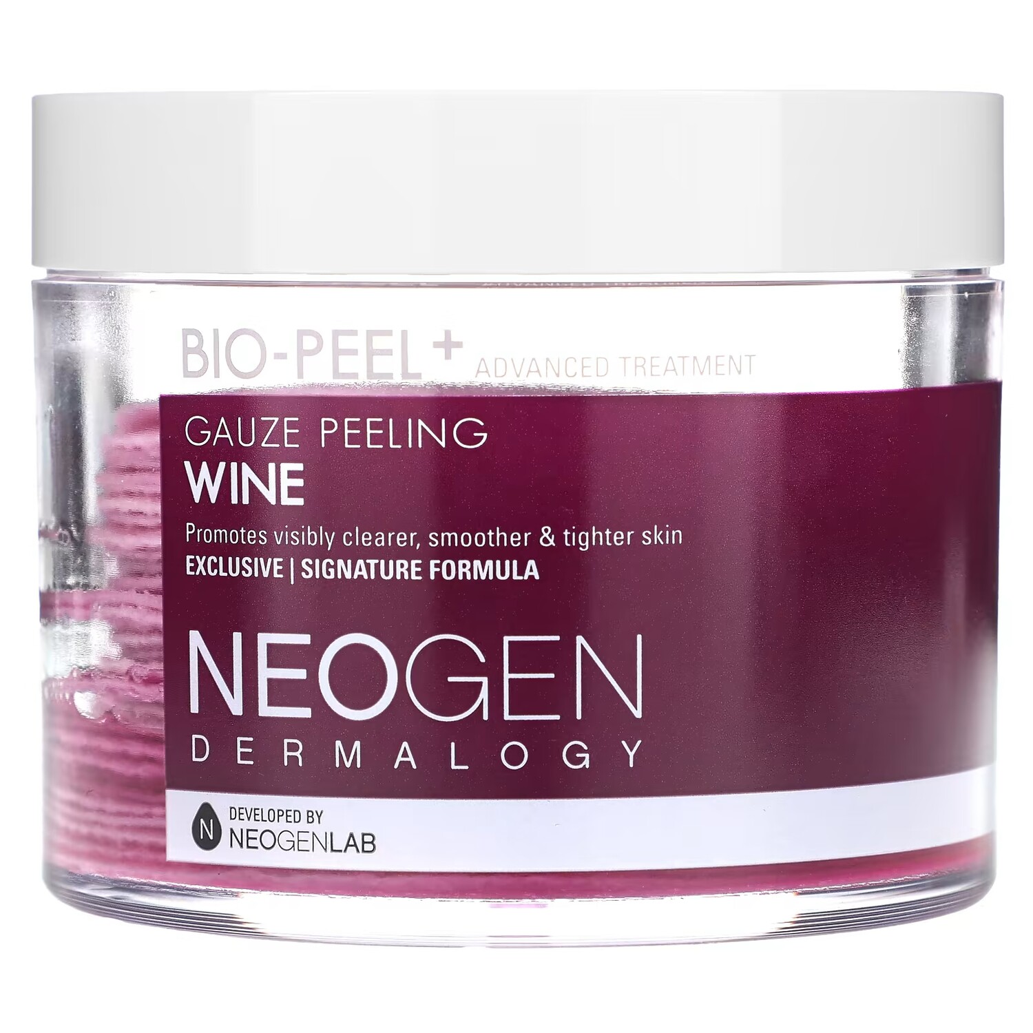 Neogen Dermalogy Bio-Peel + Advanced Treatment Gauze Peeling Wine, 30 штук, 6,76 жидких унций (200 мл)
Neogen Dermalogy Bio-Peel + Advanced Treatment Gauze Peeling Wine, 30 штук, 6,76 жидких унций (200 мл)