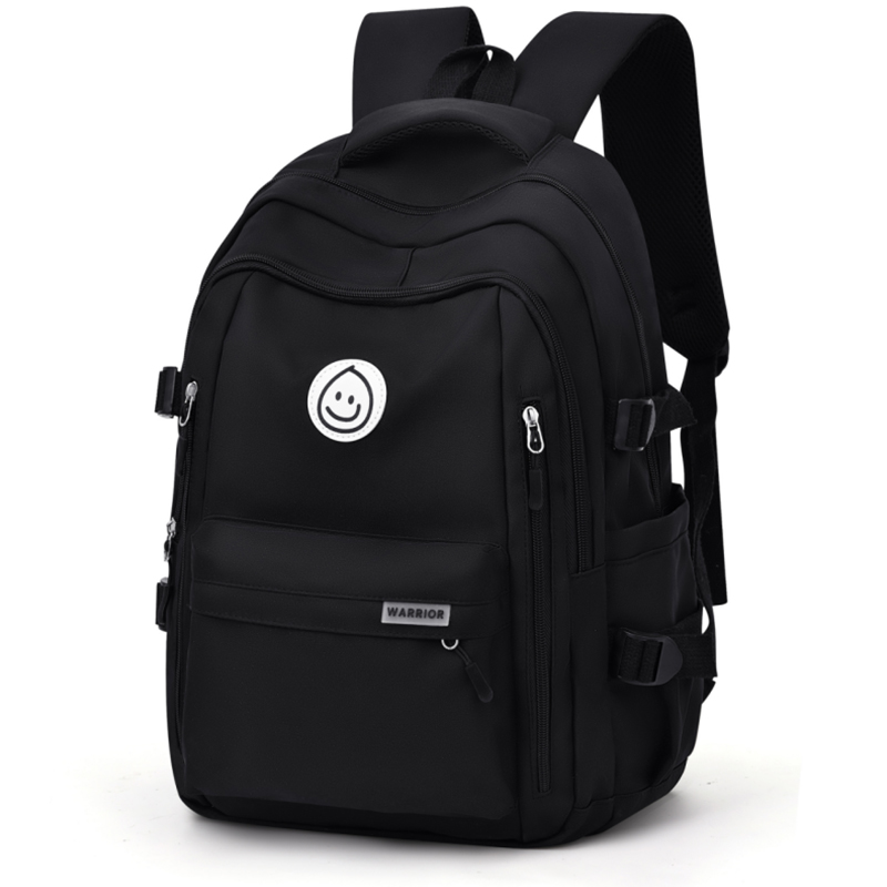 WARRIOR Большой нейлоновый рюкзак женский черно-белый красно-белый, Black
WARRIOR Большой нейлоновый рюкзак женский черно-белый красно-белый, Black