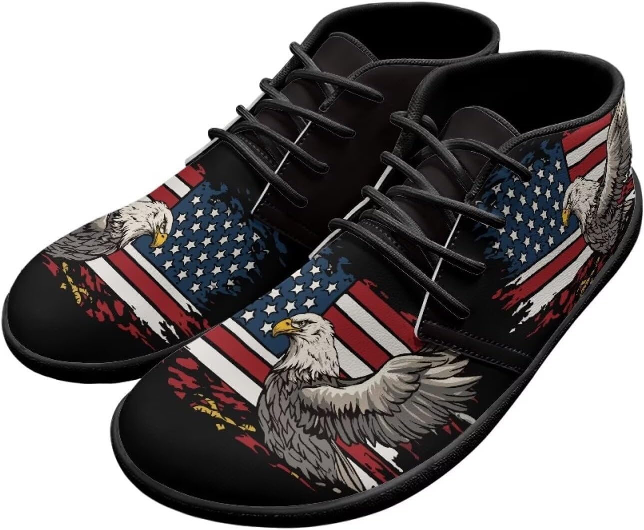 Мужские походные ботинки Barefoot, водонепроницаемые, с широкой носочной частью Fonplted, American Flag Eagle
Мужские походные ботинки Barefoot, водонепроницаемые, с широкой носочной частью Fonplted, American Flag Eagle