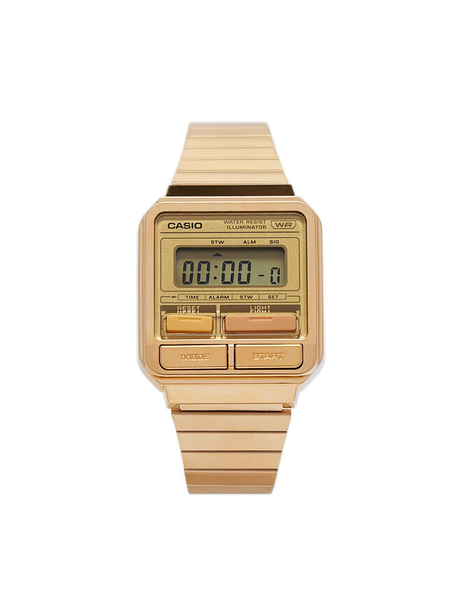 Часы Vintage 80s A120WEG-9AEF Casio, золотой 
Часы Vintage 80s A120WEG-9AEF Casio, золотой