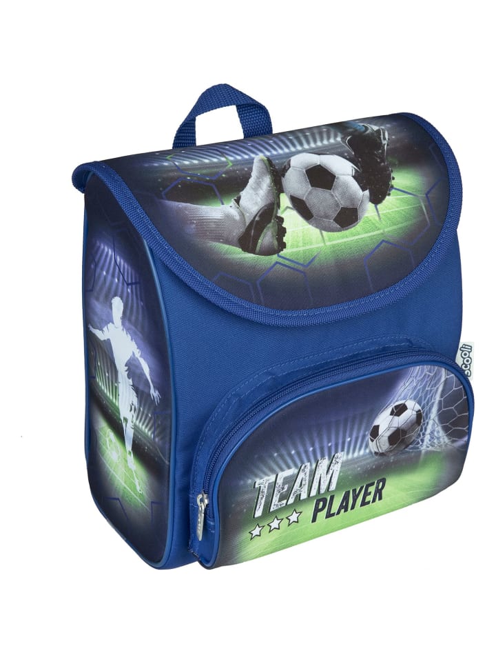 SCOOLI Рюкзак для дошкольников CUTIE Team Player синего цвета
SCOOLI Рюкзак для дошкольников CUTIE Team Player синего цвета