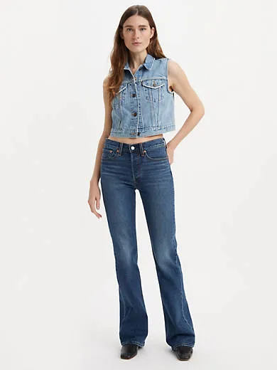 Женские джинсы на танкетке Bootcut Levi's, цвет Beautiful - Dark Wash
Женские джинсы на танкетке Bootcut Levi's, цвет Beautiful - Dark Wash