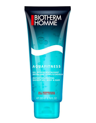 Гель для душа для тела и волос, стимулирующий чувства, 200 мл Biotherm Homme Aquafitness
Гель для душа для тела и волос, стимулирующий чувства, 200 мл Biotherm Homme Aquafitness