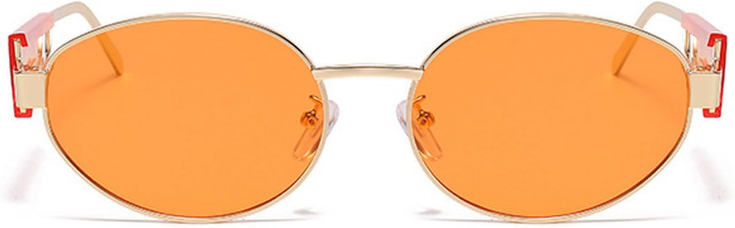 Ретро-солнцезащитные очки-пилот в металлической оправе, овальные, для женщин и мужчин, винтажные круглые солнцезащитные очки, роскошные очки в стиле 90-х с зелеными линзами, мужские панк-очки mincl, Orange
Ретро-солнцезащитные очки-пилот в металлической оправе, овальные, для женщин и мужчин, винтажные круглые солнцезащитные очки, роскошные очки в стиле 90-х с зелеными линзами, мужские панк-очки mincl, Orange