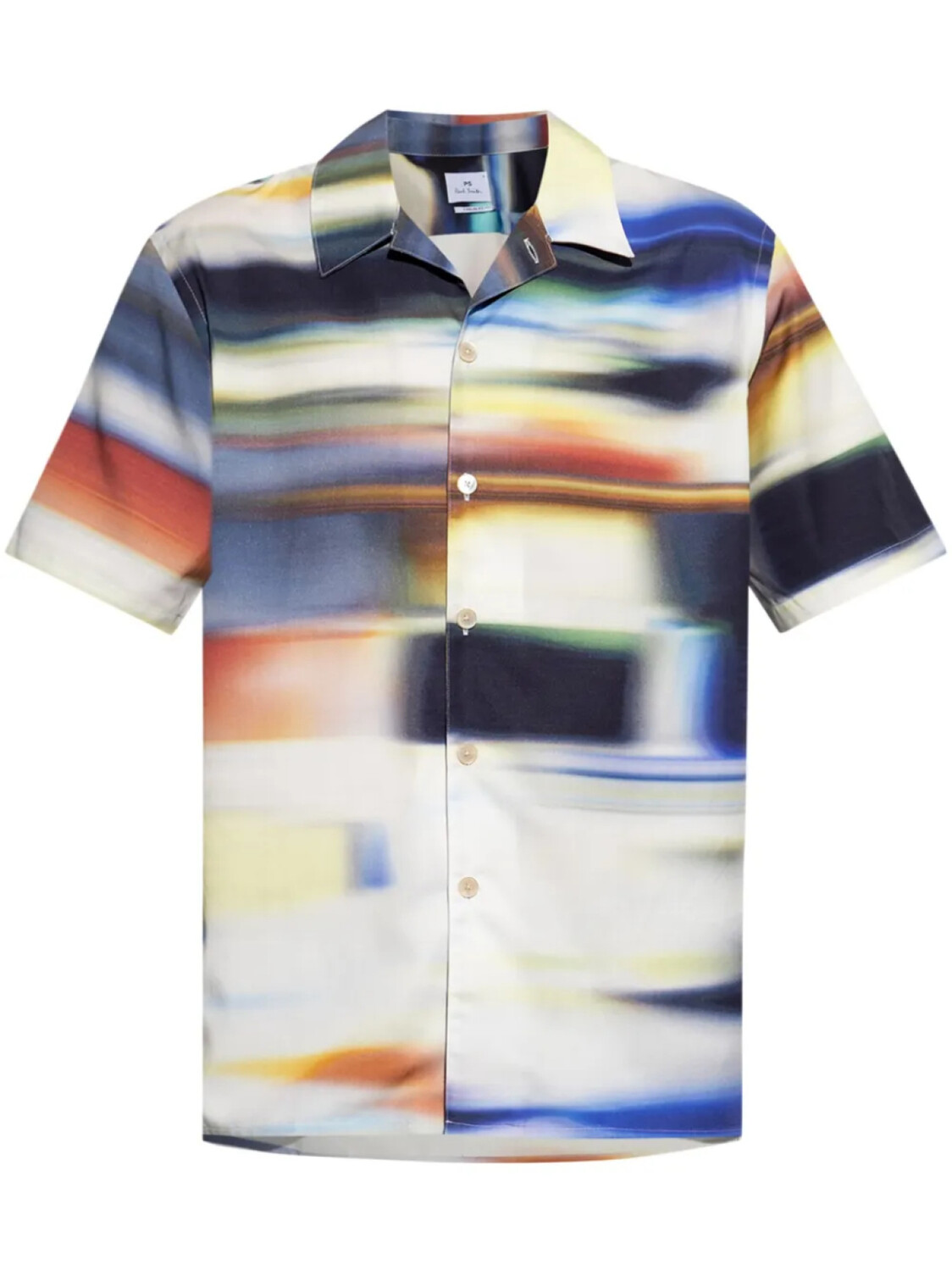Футболка с короткими рукавами и принтом PS Paul Smith Motion Blur, белый 
Футболка с короткими рукавами и принтом PS Paul Smith Motion Blur, белый