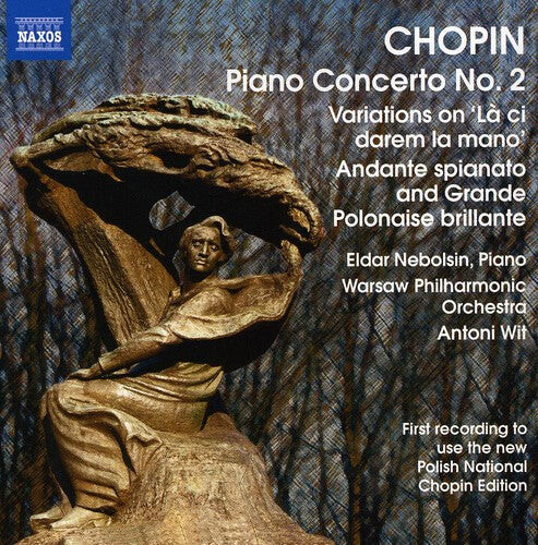 CD диск Chopin / Nebolsin / Wit / Wpo: Piano Cto 2 / Variations on la Ci Darem la Mano
CD диск Chopin / Nebolsin / Wit / Wpo: Piano Cto 2 / Variations on la Ci Darem la Mano