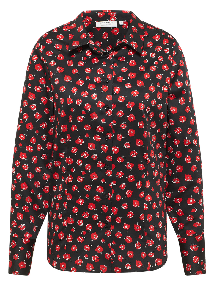 Блузка REGULAR FIT черного цвета Eterna
Блузка REGULAR FIT черного цвета Eterna