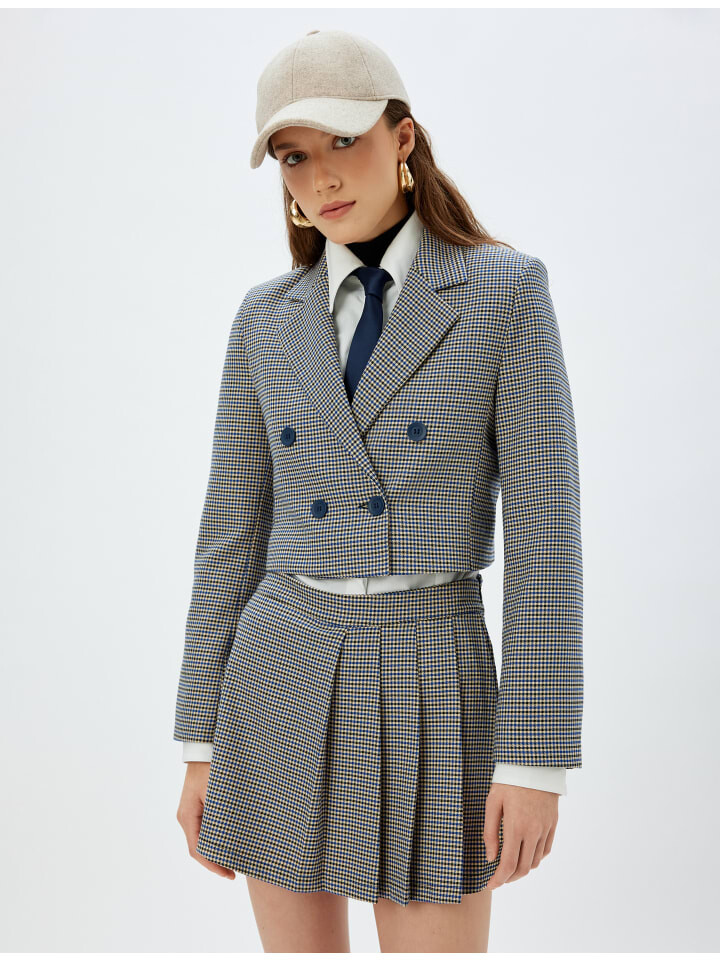 Мини-юбка KOTON Hosenrock, цвет Blau Karomuster
Мини-юбка KOTON Hosenrock, цвет Blau Karomuster