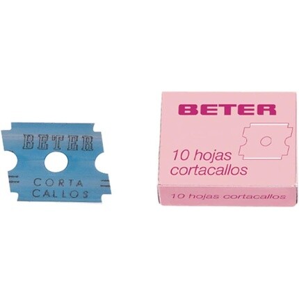 Резак для мозолей 10 листов Beter
Резак для мозолей 10 листов Beter