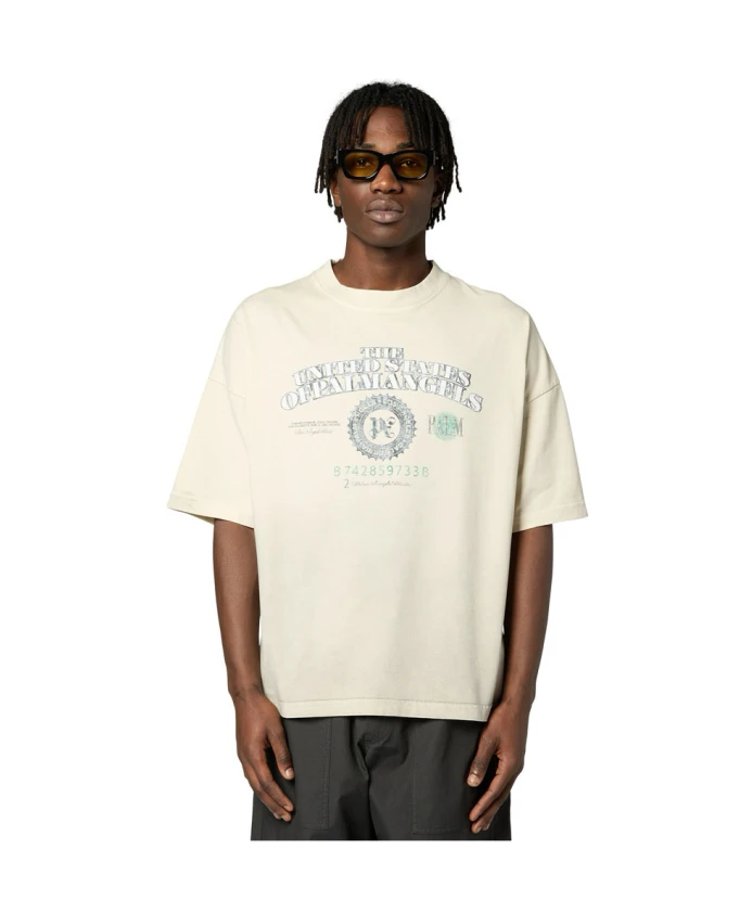 Свободная футболка Dollar, бежевая Palm Angels, бежевый
Свободная футболка Dollar, бежевая Palm Angels, бежевый