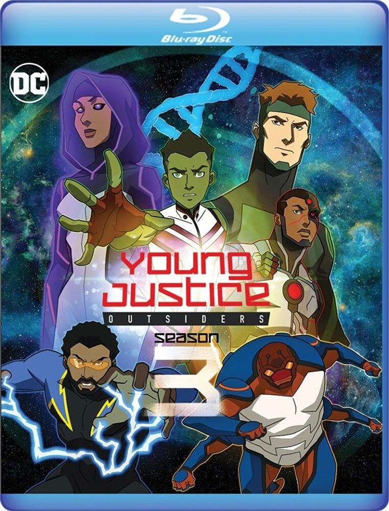Диск Blu-ray Young Justice Outsiders: Season 3
Диск Blu-ray Young Justice Outsiders: Season 3