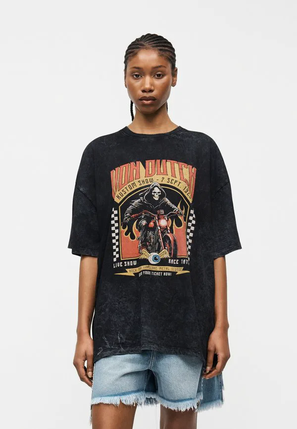 Футболка с принтом Von Dutch, Black, Черный, Футболка с принтом Von Dutch, Black
Футболка с принтом Von Dutch, Black, Черный, Футболка с принтом Von Dutch, Black