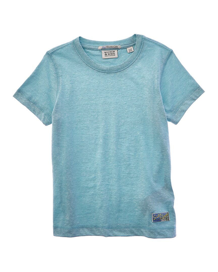 Футболка Scotch & Soda, стандартного кроя, меланжевая, синий
Футболка Scotch & Soda, стандартного кроя, меланжевая, синий