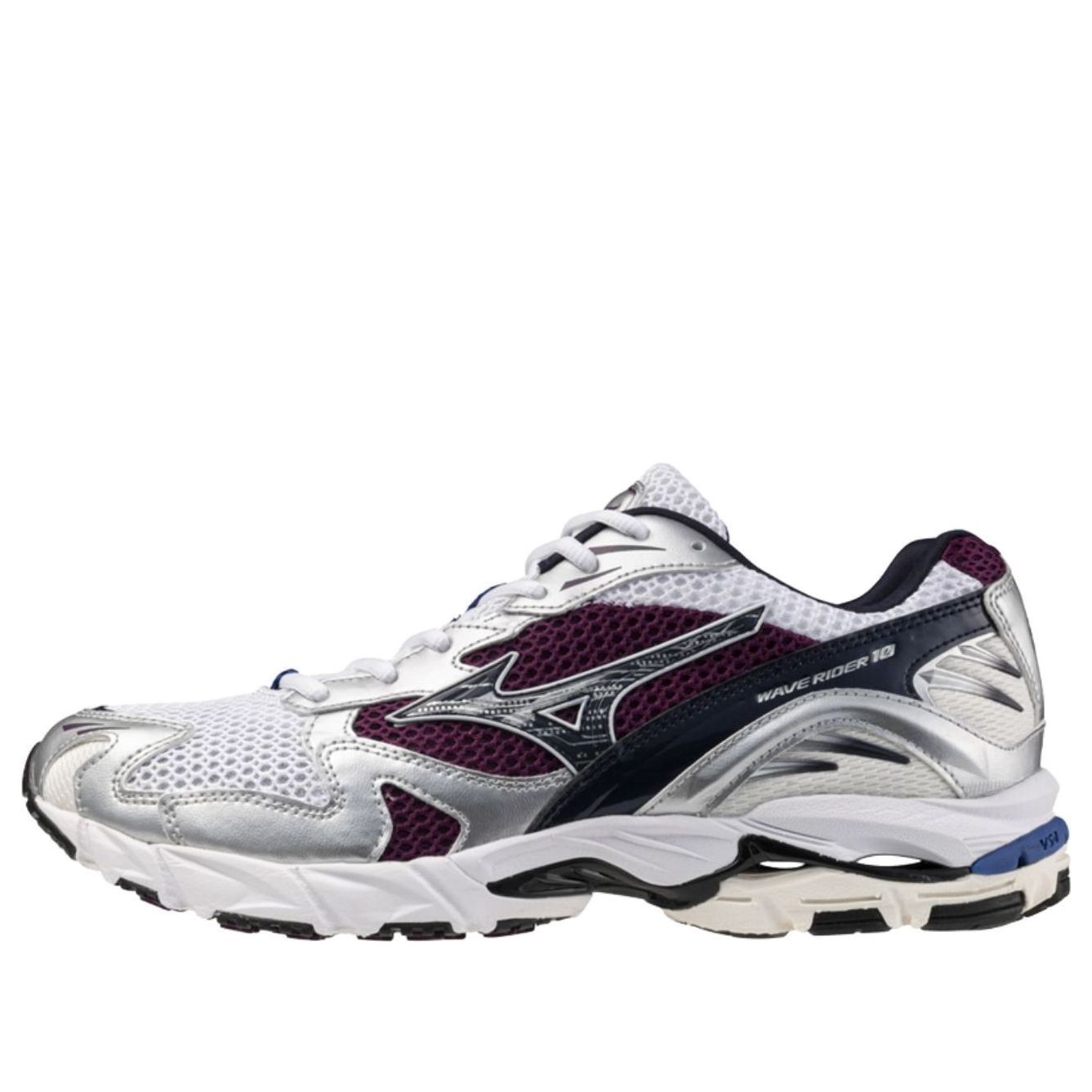 Mizuno Wave Rider 10 'White Dark Purple'
Mizuno Wave Rider 10 'White Dark Purple'