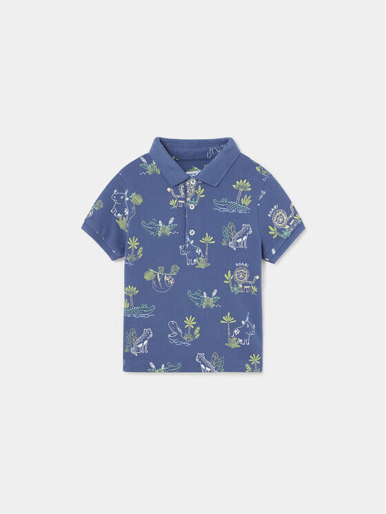 Рубашка поло стандартного кроя Mayoral, синий
Рубашка поло стандартного кроя Mayoral, синий