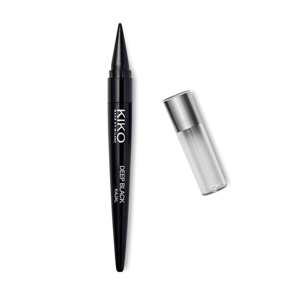 Каджал с мягкой тающей консистенцией, 1,5 г Kiko Milano Deep black kajal
Каджал с мягкой тающей консистенцией, 1,5 г Kiko Milano Deep black kajal