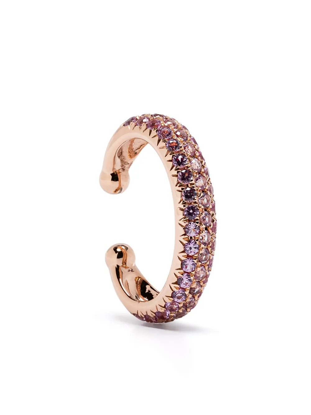 Серьга-кафф Jumbo из розового золота с сапфирами SHAY, розовый
Серьга-кафф Jumbo из розового золота с сапфирами SHAY, розовый
