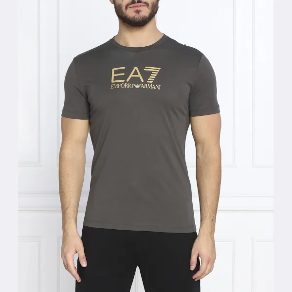 Футболка стандартного кроя Ea7, зеленый
Футболка стандартного кроя Ea7, зеленый