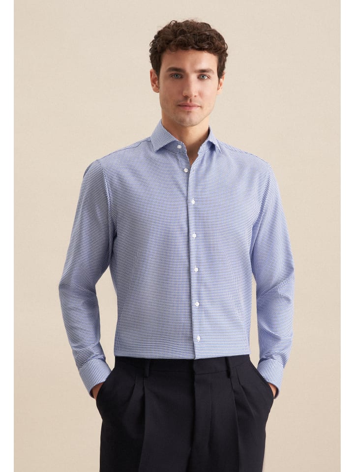 Рубашка Seidensticker, средне-синий
Рубашка Seidensticker, средне-синий